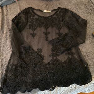 Simply Couture Sheer Top